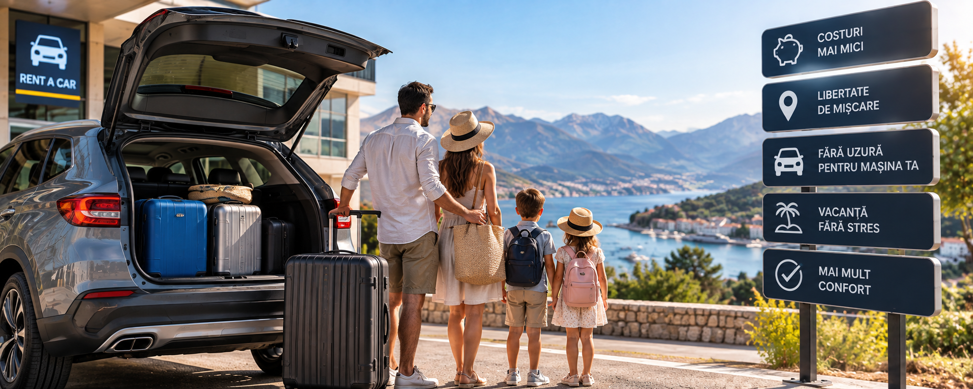 De ce închirierea unei mașini poate fi mai avantajoasă decât folosirea autoturismului personal în vacanță