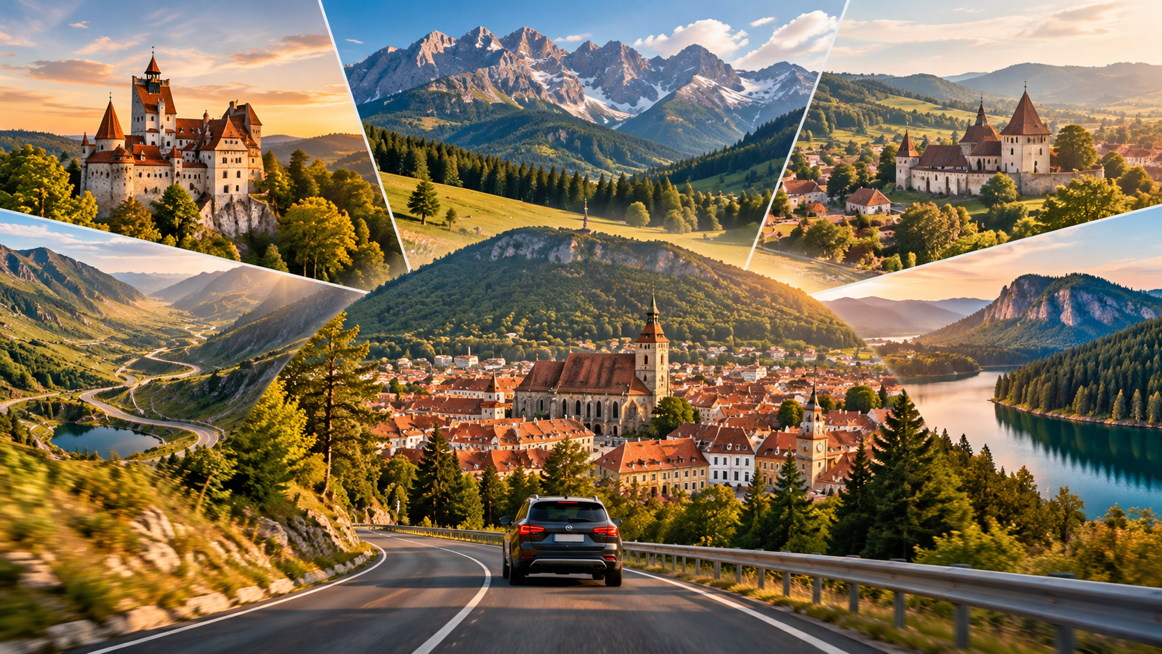 Brașov ca bază pentru road trip: 5 direcții în care merită să pleci cu mașina