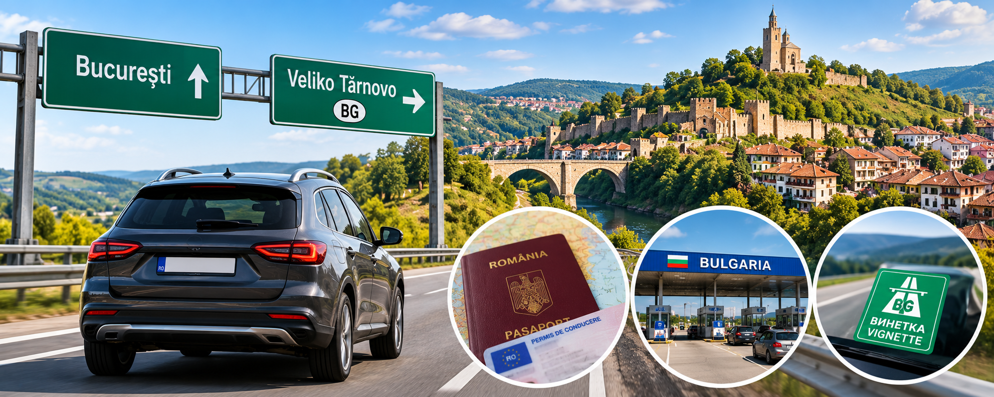 De la București la Veliko Târnovo cu mașina și ce trebuie să știi înainte să treci granița